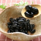 超簡単なんと1分で出来る！しぼり黒大豆で作る黒豆